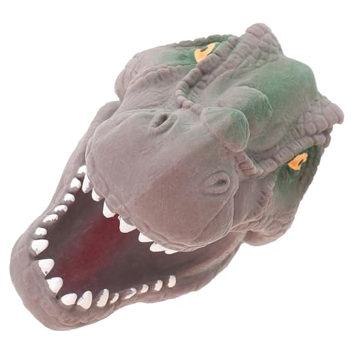 ZUNOXAZ Dinosaurier Handpuppen aus Interaktives Fingerpuppenspielzeug für Verschiedene Dinosaurierkopfformen für Zuhause und Kindergarten Braun ZUNOXAZ Dinosaurier Handpuppen aus Interaktives Fingerpuppenspielzeug für Verschiedene Dinosaurierkopfformen für Zuhause und Kindergarten Braun von ZUNOXAZ