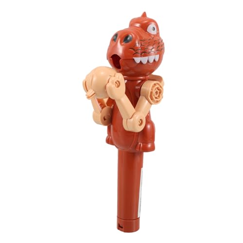 ZUNOXAZ Dinosaurier Lollipop Halter Süßigkeitenbehälter Kreativer Roboter Candy Case für Fruchtgeschmack Süßigkeiten Aufbewahrung Interaktives für Halloween Weihnachten Party von ZUNOXAZ
