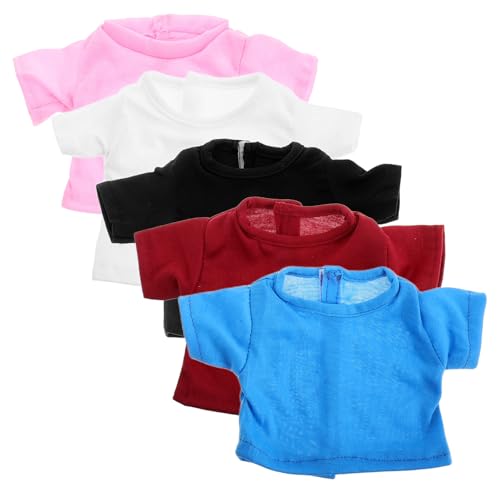 ZUNOXAZ Doll T Shirts für Puppen Teiliges Bequeme Bekleidung für Rollenspiele Verarbeitet und Vielseitig Einsetzbar ZUNOXAZ Doll T Shirts für Puppen Teiliges Bequeme Bekleidung für Rollenspiele Verarbeitet und Vielseitig Einsetzbar von ZUNOXAZ