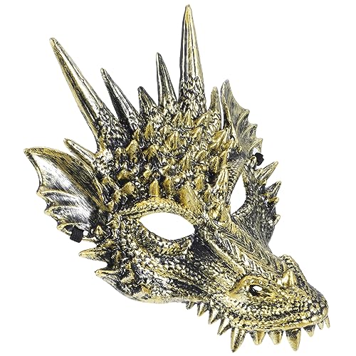 ZUNOXAZ Drachenmaske für Halloween und Kostümpartys Lebendige Textur Kreative Cosplay Maske für Karneval und Maskeraden Unisex für Tänze und Auftritte ZUNOXAZ Drachenmaske für Halloween und Kostümpartys Lebendige Textur Kreative Cosplay Maske für Karneval und Maskeraden Unisex für Tänze und Auftritte von ZUNOXAZ