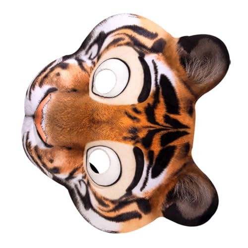 ZUNOXAZ EVA Tiger Maske Halloween Tiergesicht Kostümmaske Leicht Atmungsaktiv für Fasching Karneval und Mottoparty für Damen Herren ZUNOXAZ EVA Tiger Maske Halloween Tiergesicht Kostümmaske Leicht Atmungsaktiv für Fasching Karneval und Mottoparty für Damen Herren von ZUNOXAZ