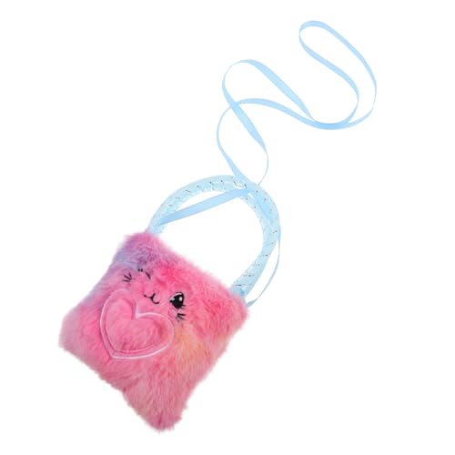 ZUNOXAZ Entzückende Bunny -umhängetasche Cartoon Süße Umhängetasche Umhängetasche Für Mädchen Kleinkindpolster Kinder Crossbody Geldbörse Hasenbeutel Handtasche Handtasche von ZUNOXAZ