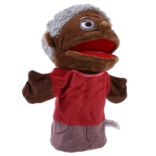 ZUNOXAZ Familien Handpuppe Cartoon Figur Bunte Interaktive Handspielpuppe für Erwachsene Fördert Motorik und Soziale Interaktion Weiches Bequemes Material von ZUNOXAZ