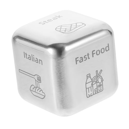 ZUNOXAZ Food Decision Dice Kleines Würfelspiel für Party Accessoires Batteriefrei Robust und Benutzerfreundlich für Dinner Besondere Anlässe und Gesellige Runden ZUNOXAZ Food Decision Dice Kleines Würfelspiel für Party Accessoires Batteriefrei Robust und Benutzerfreundlich für Dinner Besondere Anlässe und Gesellige Runden von ZUNOXAZ