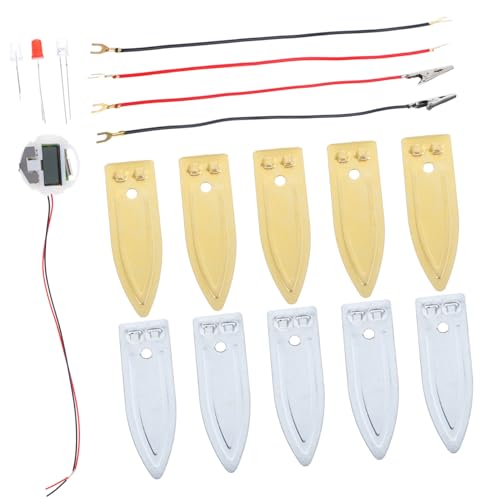 ZUNOXAZ Fruchtbatterie Experimentierset für Schüler DIY Wissenschaftliches Obst Stromerzeugungsspielzeug Kupfer Metall Platte Inklusive Pädagogisches Physik Lernspielzeug für Ab Jahren ZUNOXAZ Fruchtbatterie Experimentierset für Schüler DIY Wissenschaftliches Obst Stromerzeugungsspielzeug Kupfer Metall Platte Inklusive Pädagogisches Physik Lernspielzeug für Ab Jahren von ZUNOXAZ