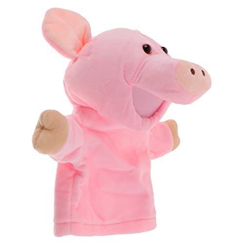 ZUNOXAZ Frühe Pädagogische Handpuppe aus Plüsch für Interaktives Tier und Waschbar für Kreative Rollenspiele und Geschichtenerzählen Schwein Design ZUNOXAZ Frühe Pädagogische Handpuppe aus Plüsch für Interaktives Tier und Waschbar für Kreative Rollenspiele und Geschichtenerzählen Schwein Design von ZUNOXAZ