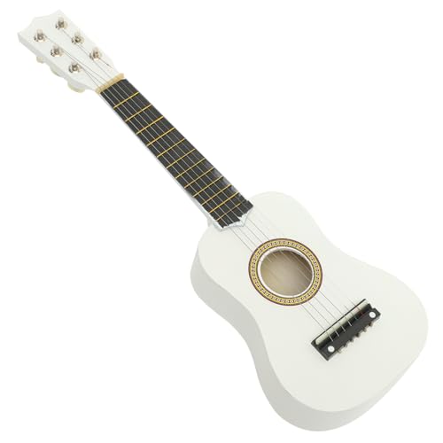 ZUNOXAZ Gitarre Weiße Akustikgitarre für Anfänger Holz Musikinstrument für Musikliebhaber und von ZUNOXAZ