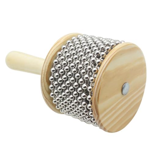 ZUNOXAZ Großer Kabasa Hand Shaker Holz Percussion Instrument für Musikalisches Vorschulspielzeug Lernhilfe zur Musikbegleitung und Rhythmustherapie ZUNOXAZ Großer Kabasa Hand Shaker Holz Percussion Instrument für Musikalisches Vorschulspielzeug Lernhilfe zur Musikbegleitung und Rhythmustherapie von ZUNOXAZ