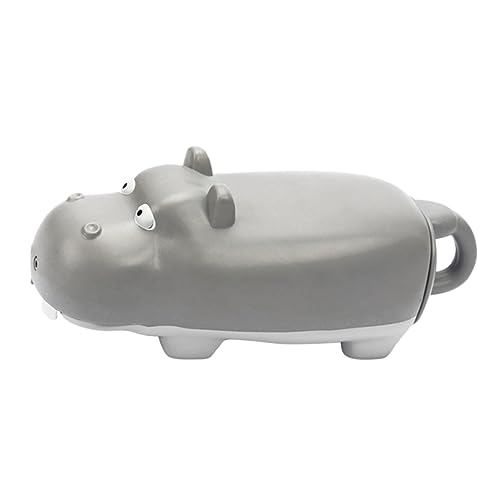 ZUNOXAZ Großes Wasserspielzeug Wasserpistole mit Zieh und Druckpumpe Lustiger Hippo Wasserbehälter Schnell Saugend und Spritzend für Sommer Strand und Poolparty Badespielzeug von ZUNOXAZ