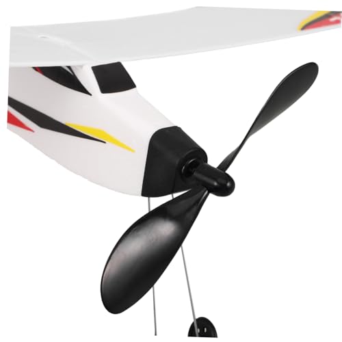 ZUNOXAZ Gummiband Motor Schaumstoff Segelflugzeug Kinderspielzeug Robust Leicht Für Draußen Eltern Junge Mädchen Aktivität Modellflugzeug von ZUNOXAZ