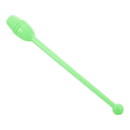 ZUNOXAZ Gymnastikstab Grün Sicherer Rhythmic Dance Stick für Erwachsene und Stab für Fitness Training und Rhythmische Sportübungen Langlebiges Turnzubehör von ZUNOXAZ