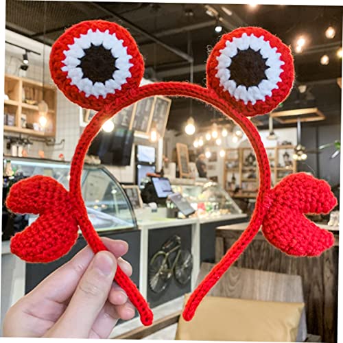 ZUNOXAZ Haarband Crab Kopfstück Süßes Meerestier Stirnband für Cosplay Party Kostüm Haarreif Haarschmuck Niedliches Kopfband für Mädchen und Karneval ZUNOXAZ Haarband Crab Kopfstück Süßes Meerestier Stirnband für Cosplay Party Kostüm Haarreif Haarschmuck Niedliches Kopfband für Mädchen und Karneval von ZUNOXAZ