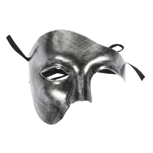 ZUNOXAZ Halbgesichtsmaske Halloween Verstellbar Material Dekorative Party Requisite für Kostüm Cosplay Maskerade Erwachsene ZUNOXAZ Halbgesichtsmaske Halloween Verstellbar Material Dekorative Party Requisite für Kostüm Cosplay Maskerade Erwachsene von ZUNOXAZ