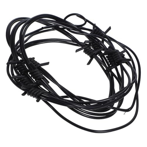 ZUNOXAZ Halloween Deko Fake Stacheldraht Deko Girlande für Gruselige Party Haunted House Dekoration Innen Außen Robustes Kunststoff Material für Halloween Party und Geburtstag ZUNOXAZ Halloween Deko Fake Stacheldraht Deko Girlande für Gruselige Party Haunted House Dekoration Innen Außen Robustes Kunststoff Material für Halloween Party und Geburtstag von ZUNOXAZ