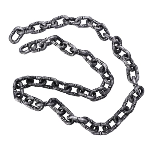 ZUNOXAZ Halloween Deko Kette Lange Kunststoffkette Halloween Cosplay Party Requisite Realistische Plastik Kettenglieder für Gruselige Festliche Atmosphäre und Bühnenauftritte ZUNOXAZ Halloween Deko Kette Lange Kunststoffkette Halloween Cosplay Party Requisite Realistische Plastik Kettenglieder für Gruselige Festliche Atmosphäre und Bühnenauftritte von ZUNOXAZ