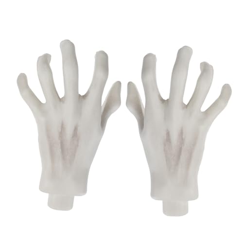 ZUNOXAZ Halloween Deko Kunststoffhand Realistische Gruselige Fake Hand für Haunted House Party Dekorationen Halloween Grusel Deko Outdoor und Themenbars ZUNOXAZ Halloween Deko Kunststoffhand Realistische Gruselige Fake Hand für Haunted House Party Dekorationen Halloween Grusel Deko Outdoor und Themenbars von ZUNOXAZ