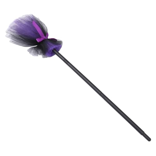 ZUNOXAZ Halloween Hexenbesen Dekorative Requisite mit Lebendigem Design Stabile und Verschleißfeste Zauberbesen für Halloween Partys Hexenkostüm Zubehör Gruselige Bühnenrequisite ZUNOXAZ Halloween Hexenbesen Dekorative Requisite mit Lebendigem Design Stabile und Verschleißfeste Zauberbesen für Halloween Partys Hexenkostüm Zubehör Gruselige Bühnenrequisite von ZUNOXAZ