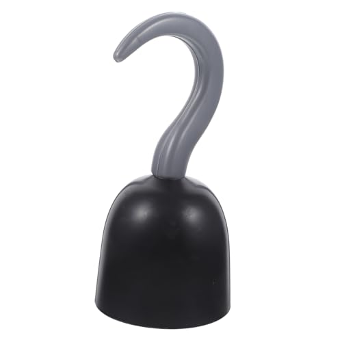 ZUNOXAZ Halloween Piratenhaken Kunststoff Langlebiges Party Accessoire für Piratenkostüm Geeignet für Halloween Verkleidungen Themenpartys Fotoshootings und Bühnenauftritte von ZUNOXAZ