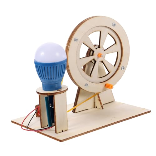 ZUNOXAZ Handkurbel Generator für DIY Elektrogenerator Bastelset Wissenschaftliches Experimentierspielzeug aus Holz Lernspielzeug für Jungen und Pädagogisches ZUNOXAZ Handkurbel Generator für DIY Elektrogenerator Bastelset Wissenschaftliches Experimentierspielzeug aus Holz Lernspielzeug für Jungen und Pädagogisches von ZUNOXAZ