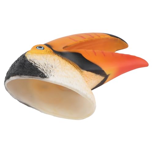 ZUNOXAZ Handpuppe Toucan Form Rote Performance Handschuh Puppe Weiches Material Umweltfreundlich Für Erwachsene Interaktives Kommunikationsfördernd von ZUNOXAZ
