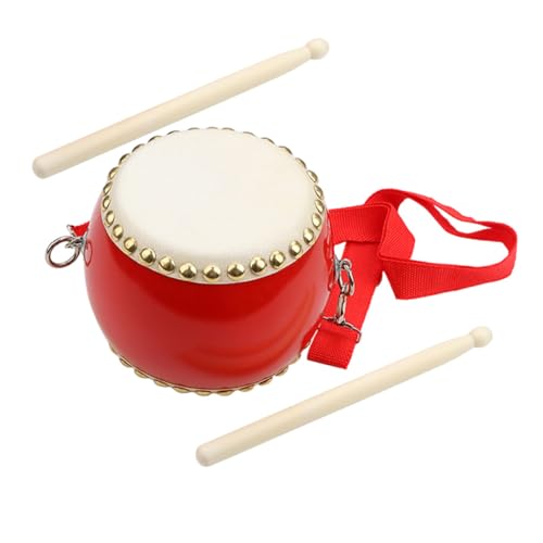 ZUNOXAZ Handtrommel mit Trommelstöcken Robustes Musikspielzeug für Musikalische Früherziehung Fördert Rhythmusgefühl und Bühnenperformance Geeignet für Geburtstage und Musikunterricht ZUNOXAZ Handtrommel mit Trommelstöcken Robustes Musikspielzeug für Musikalische Früherziehung Fördert Rhythmusgefühl und Bühnenperformance Geeignet für Geburtstage und Musikunterricht von ZUNOXAZ