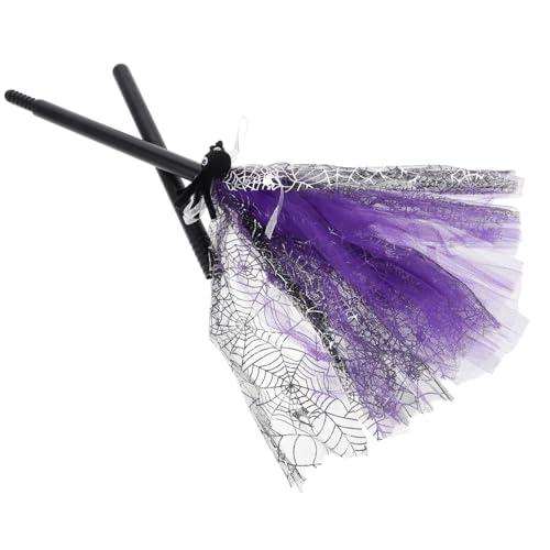 ZUNOXAZ Hexenbesen Halloween Cosplay Besenstab Verstellbar Abnehmbar Zauberbesen für Kostümparty und Bühnenauftritt ZUNOXAZ Hexenbesen Halloween Cosplay Besenstab Verstellbar Abnehmbar Zauberbesen für Kostümparty und Bühnenauftritt von ZUNOXAZ