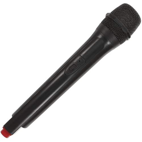 ZUNOXAZ Hochrealistisches Mikrofon Prop für Erwachsene Kabelloses Bühnenmikrofon Requisite Leicht und Tragbar für Cosplay und Bühnenauftritte Farben Zufällig Zufällige Zufällige Farbe von ZUNOXAZ