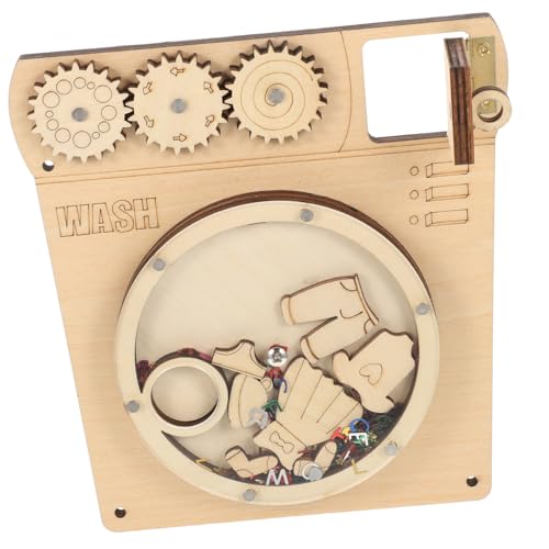 ZUNOXAZ Holz Busy Board Lernspielzeug Montessori DIY Sensorikspielzeug Feinmotorik für Jungen Mädchen Ab Jahre Pädagogisches Activity Board Spielerisches Lernen Handlich von ZUNOXAZ