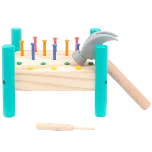 ZUNOXAZ Holz Nagelspiel für Buntes Hämmer Fördert Reaktion Konzentration Hand Auge koordination Pädagogisch Vielfältig Einsetzbar Robustes Holzspielzeug ZUNOXAZ Holz Nagelspiel für Buntes Hämmer Fördert Reaktion Konzentration Hand Auge koordination Pädagogisch Vielfältig Einsetzbar Robustes Holzspielzeug von ZUNOXAZ
