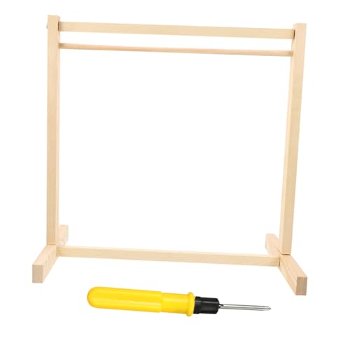 ZUNOXAZ Holz Puppenkleiderbügel Umweltfreundlich Lackiert Langlebiger Puppenkleiderständer für Doll Clothes Rod Puppenkleider und Garment Accessories für Puppenzubehör und von ZUNOXAZ