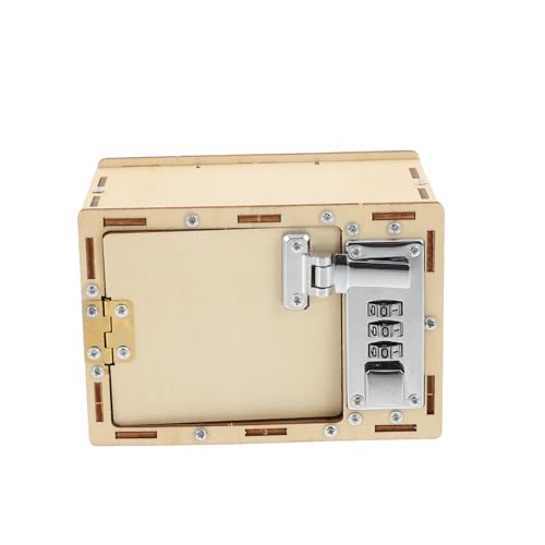 ZUNOXAZ Holz Puzzle DIY Mechanisches Lernspielzeug Holzmaterial Passwort Schloss Bausatz Ab Jahre Pädagogisch Sicher und Langlebig von ZUNOXAZ