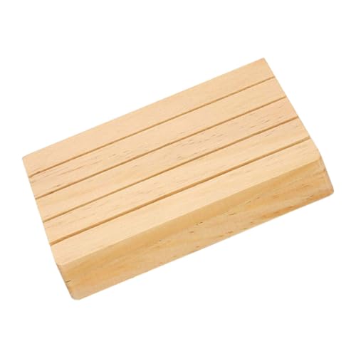 ZUNOXAZ Holz Spielkartenhalter Fächer Kartenständer für Bridge Canasta Hand Foot Ergonomisch Freihändig Glatte Oberfläche Spielkartenablage für Senioren Erwachsene von ZUNOXAZ