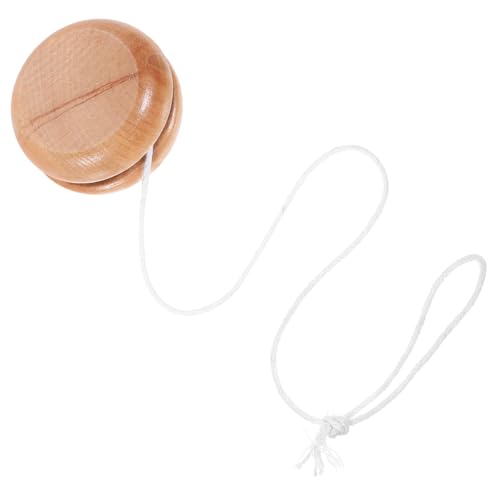 ZUNOXAZ Holz Yo yo Unisex Outdoor Bewegungsspielzeug Robustes Einfaches Design Verschleißfestes Lernspielzeug für Erwachsene für Draußen und Freizeitspaß von ZUNOXAZ
