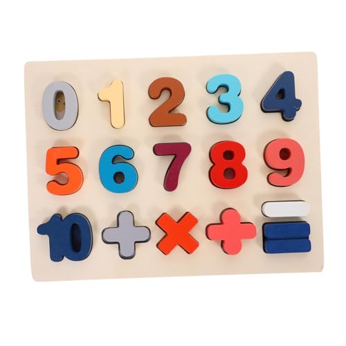 ZUNOXAZ Holz Zahlen Puzzle Pädagogisches für Kleinkinder Formensortierspiel Sicheres Holzspielzeug für Zahlenerkennung und Motorische Fähigkeiten für Jungen und Mädchen ZUNOXAZ Holz Zahlen Puzzle Pädagogisches für Kleinkinder Formensortierspiel Sicheres Holzspielzeug für Zahlenerkennung und Motorische Fähigkeiten für Jungen und Mädchen von ZUNOXAZ