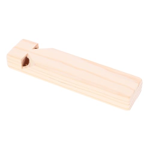 ZUNOXAZ Holzpfeife Musikinstrument Zugpfeife DIY Musikspielzeug Leicht Tragbar Fördert Musikalische Entwicklung Jungen Mädchen von ZUNOXAZ