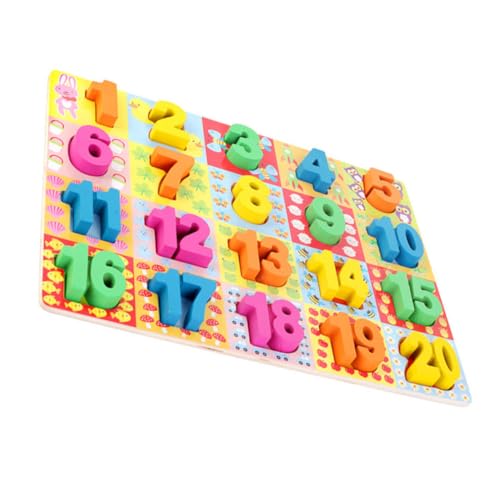 ZUNOXAZ Holzspielzeug Zahlenpuzzle Umweltfreundlich Lackiert Pädagogisches Lernspielzeug für Ab Jahr Kognitives Inlay Spiel Motorik und Zahlenkenntnis ZUNOXAZ Holzspielzeug Zahlenpuzzle Umweltfreundlich Lackiert Pädagogisches Lernspielzeug für Ab Jahr Kognitives Inlay Spiel Motorik und Zahlenkenntnis von ZUNOXAZ