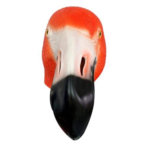 ZUNOXAZ Humorvolle Flamingo Halloween Maske mit Großem Schnabel Vollkopf Tiergesichtsmaske für Kostümparty Karneval und Maskenball Erwachsene und Cosplay ZUNOXAZ Humorvolle Flamingo Halloween Maske mit Großem Schnabel Vollkopf Tiergesichtsmaske für Kostümparty Karneval und Maskenball Erwachsene und Cosplay von ZUNOXAZ