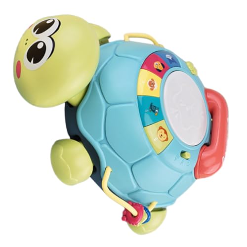 ZUNOXAZ Interaktives Lernspielzeug Schildkröte mit Musik für Junge Mädchen und Kleinkinder Pädagogisches Erzählspielzeug Motorik und Eltern Junge Mädchen Beziehung Geschenk für von ZUNOXAZ