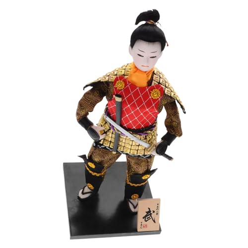 ZUNOXAZ Japanische Samurai-Puppe Desktop-dekor Kunstgegenstand Im Japanischen Stil Puppe Für Schreibtisch Japanisches Wohn-dekor-Ornament ZUNOXAZ Japanische Samurai-Puppe Desktop-dekor Kunstgegenstand Im Japanischen Stil Puppe Für Schreibtisch Japanisches Wohn-dekor-Ornament von ZUNOXAZ