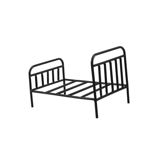 ZUNOXAZ Kleiner Bettblumentopfstand Puppenhaus-Metallbett Kleiner Pflanzenhalter Miniatur-Puppenstubenbett Puppenhausmöbel Miniatur-Einzelbett kleine Puppenstubenmöbel Eisen Schwarz ZUNOXAZ Kleiner Bettblumentopfstand Puppenhaus-Metallbett Kleiner Pflanzenhalter Miniatur-Puppenstubenbett Puppenhausmöbel Miniatur-Einzelbett kleine Puppenstubenmöbel Eisen Schwarz von ZUNOXAZ