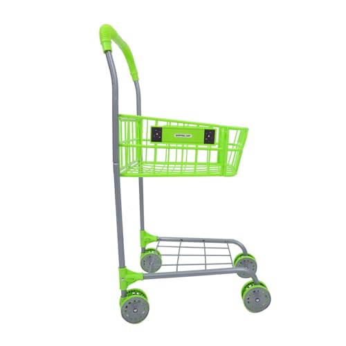 ZUNOXAZ Kleiner Einkaufswagen für Einkaufstrolley mit Geräumigem Korb für Rollenspiele und Fantasie für Jungen von ZUNOXAZ
