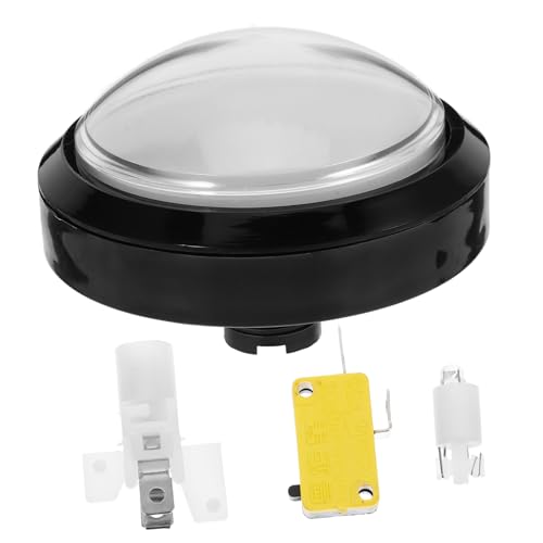 ZUNOXAZ Knopfspielzeug mit LED Beleuchtung Selbst Zurückstellender Druckknopf für Spiele und Wettbewerbe für Schule Büro und Partys Einfach zu Bedienen ZUNOXAZ Knopfspielzeug mit LED Beleuchtung Selbst Zurückstellender Druckknopf für Spiele und Wettbewerbe für Schule Büro und Partys Einfach zu Bedienen von ZUNOXAZ