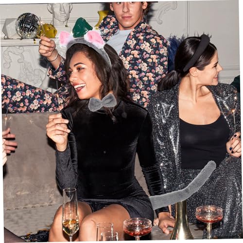 ZUNOXAZ Koala Kostüm Zubehör Set mit Flauschigem Stirnband und Schleife Verstellbar Geeignet für Erwachsene für Tier Cosplay Party und Karneval ZUNOXAZ Koala Kostüm Zubehör Set mit Flauschigem Stirnband und Schleife Verstellbar Geeignet für Erwachsene für Tier Cosplay Party und Karneval von ZUNOXAZ