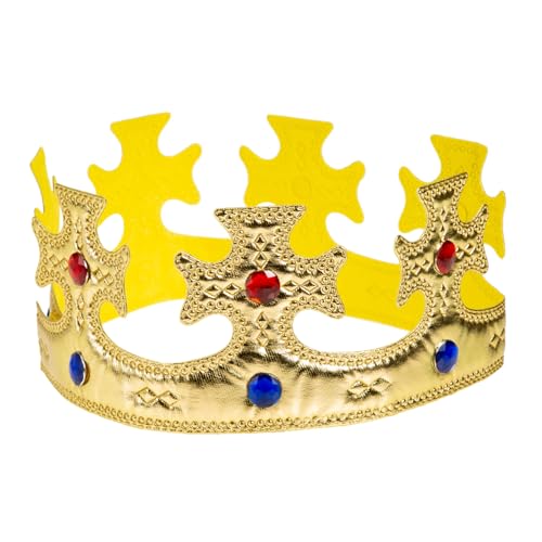 ZUNOXAZ Kronen Kopfschmuck Prinz König Krone für Jungen Party Geburtstag Halloween Karneval Verkleidung Goldfarben Realistisch Verarbeitet ZUNOXAZ Kronen Kopfschmuck Prinz König Krone für Jungen Party Geburtstag Halloween Karneval Verkleidung Goldfarben Realistisch Verarbeitet von ZUNOXAZ