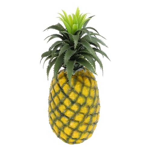 ZUNOXAZ Künstliche Ananas Figurine Deko Realistisches für Partydekoration Charmante und Einzigartige Kunstfrucht für Stilvolle Arrangements ZUNOXAZ Künstliche Ananas Figurine Deko Realistisches für Partydekoration Charmante und Einzigartige Kunstfrucht für Stilvolle Arrangements von ZUNOXAZ