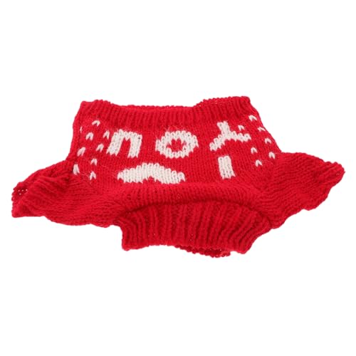 ZUNOXAZ Kuscheliger Bärenpullover aus weichem Garn Plüschtierkleidung Passgenauer Bärenpullover für interaktives Ankleiden für Familienaktivitäten und Kuscheltiere von ZUNOXAZ