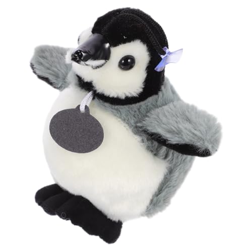 ZUNOXAZ Kuscheliges Plüschtier Pinguin Weiches Niedliches Stofftier für Vielseitiges Deko für Mädchen und Jungen als und Wohnaccessoire von ZUNOXAZ