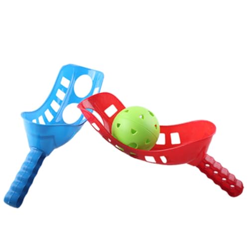 ZUNOXAZ Launch and Catch Balls Spielset für Wetterfeste Plastik Wurf und Fangspielzeuge für Garten Park Strand Outdoor Aktivitäten Geeignet für Mädchen und Jungen Jeden von ZUNOXAZ
