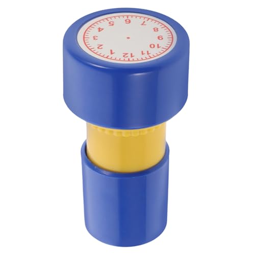 ZUNOXAZ Lehrstempel für Selbstfärbender Uhrzeit Stempel für Zeitverständnis Interaktives Lernspielzeug für Zuhause und Schule Partygeschenk für Junge ZUNOXAZ Lehrstempel für Selbstfärbender Uhrzeit Stempel für Zeitverständnis Interaktives Lernspielzeug für Zuhause und Schule Partygeschenk für Junge von ZUNOXAZ