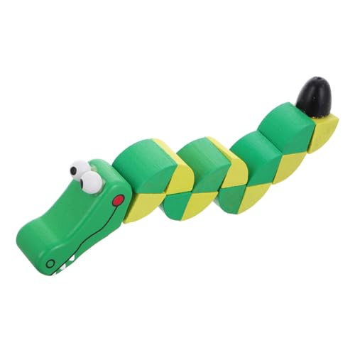 ZUNOXAZ Lernspielzeug Aus Holz, Alligator-formblock, Kinder-Puzzle-würfel-Spielzeug, Raffinierter Alligator-Block, Drehender Baustein, Spielerisches Lernspielzeug, Einzigartiges ZUNOXAZ Lernspielzeug Aus Holz, Alligator-formblock, Kinder-Puzzle-würfel-Spielzeug, Raffinierter Alligator-Block, Drehender Baustein, Spielerisches Lernspielzeug, Einzigartiges von ZUNOXAZ